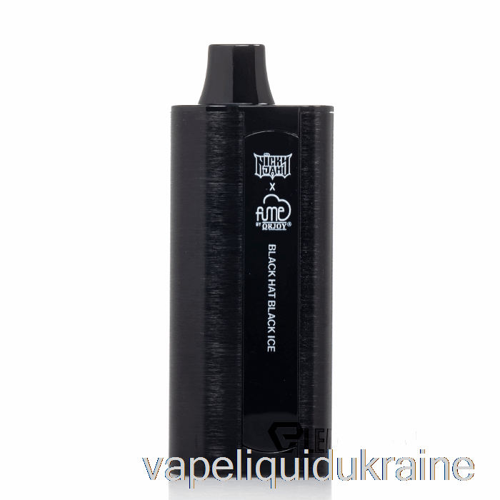Vape Ukraine Nicky Jam x Fume 10000 Disposable Black Hat Black Ice